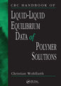 CRC Handbook of Liquid-Liquid Equilibrium Data of Polymer Solutions - Paperback