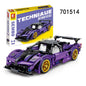 High Difficulty Racing Roadster Compatible With  Power Mechanical Building Blocks