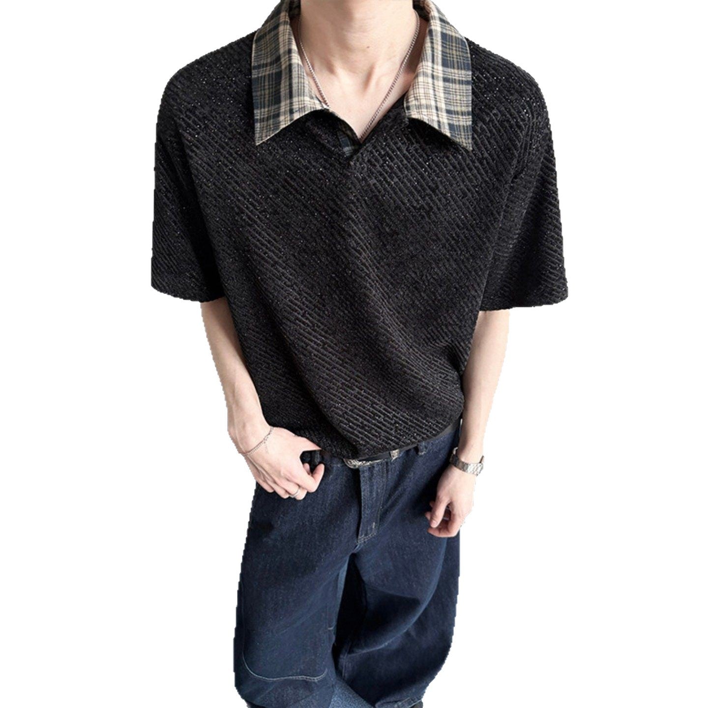 Stylish Loose-fit Casual Breathable Half-sleeve T-shirt