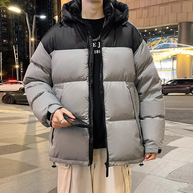 Thickened Warm And Loose-fitting Mens Winter Coat