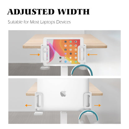 Non-Drilling Multi-Functional Side Laptop Cooling Stand