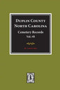 Duplin County, North Carolina Cemetery Records. (Volume B). - Paperback
