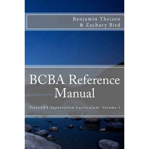 BCBA Reference Manual - Paperback