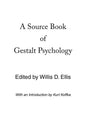 A Source Book of Gestalt Psychology - Paperback