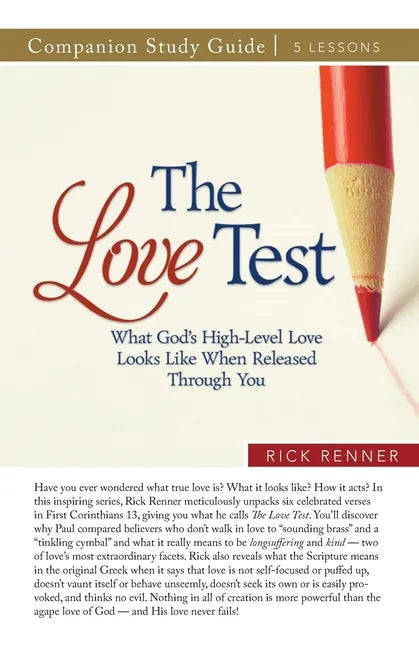 The Love Test Study Guide - Paperback