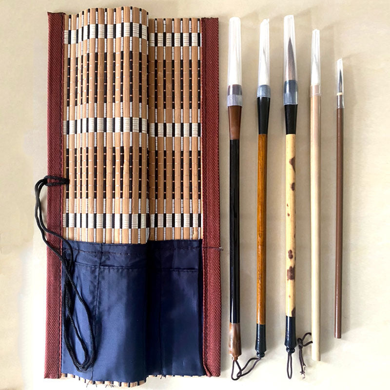 The Four Treasures of Chinese Painting and Calligraphy Study