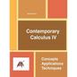 Contemporary Calculus IV - Paperback