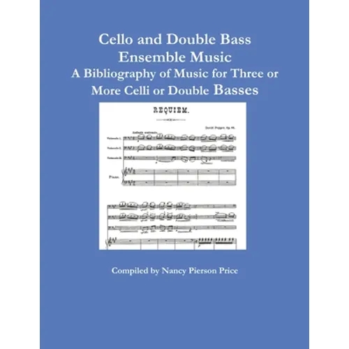 Cello and Double Bass Ensemble Music - Paperback