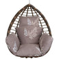 Egg Chair Hanging Basket Seat Soft Cushion with Headrest