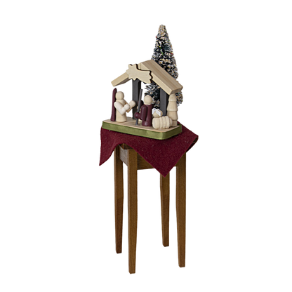 Nativity Table for Carolers