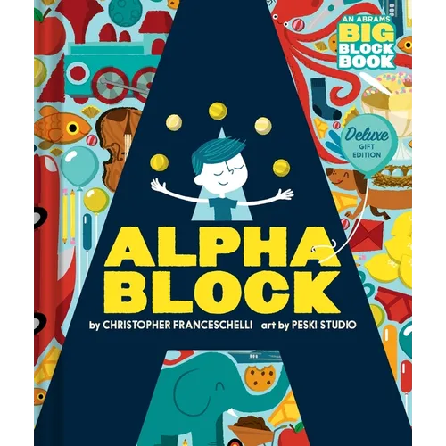 Alphablock: Deluxe Gift Edition (an Abrams Big Block Book) - Board Book