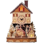 Wood Works Lighted Alpine Table Clock