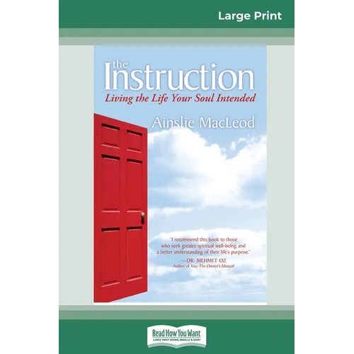 The Instruction: Living the Life Your Soul Intended (16pt Large Print Edition) - Paperback