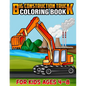 Big Construction Truck Coloring Book for Kids Ages 4-8: Awesome Big Kids Coloring Book with Monster Trucks, Fire Trucks, Dump Trucks, Garbage Trucks, - Paperback