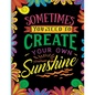 Sometimes You Need to Create Your Own Sunshine: Stress Relief Adult Coloring Book - Paperback