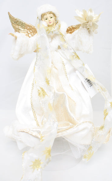 Silver and Gold Angel Tree Topper