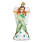Irish Angel Glass Blown Ornament