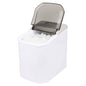 Electric Countertop Ice Make with Ice Scoop Basket Self Cleaning