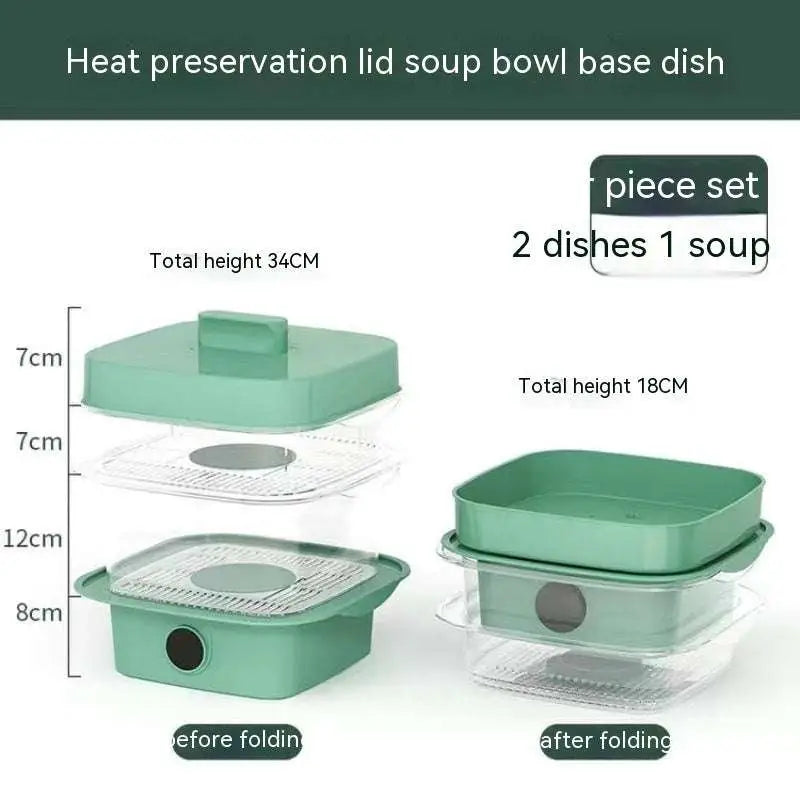 Electric Multi Layer Heat Preservation Dish Cover