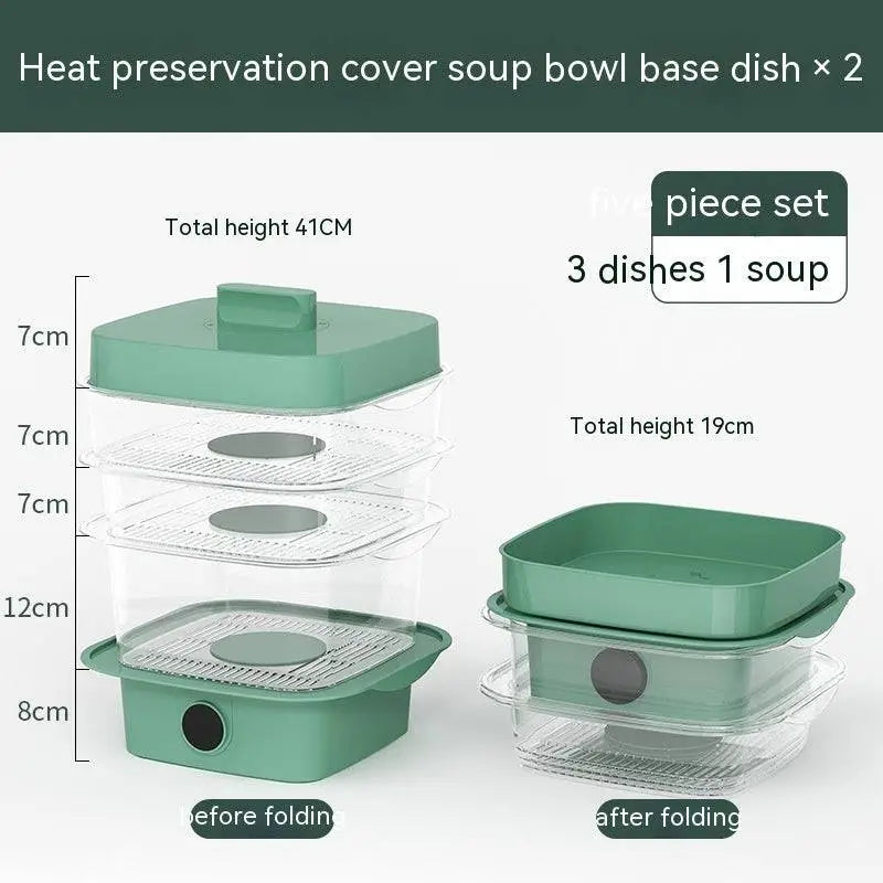 Electric Multi Layer Heat Preservation Dish Cover