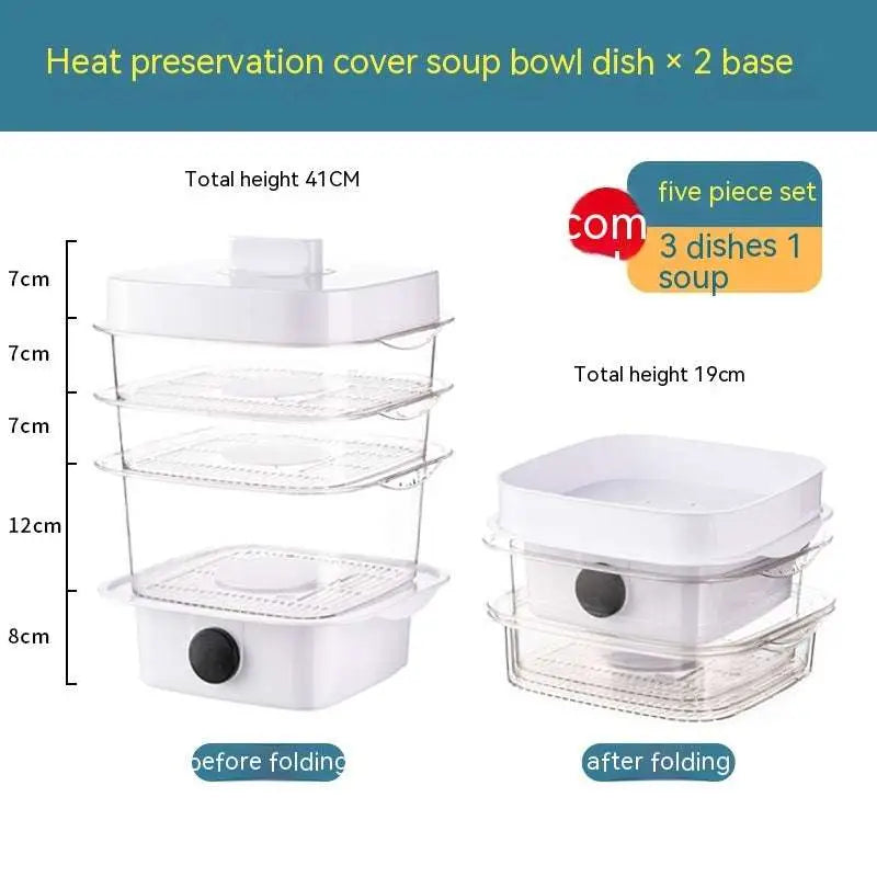 Electric Multi Layer Heat Preservation Dish Cover