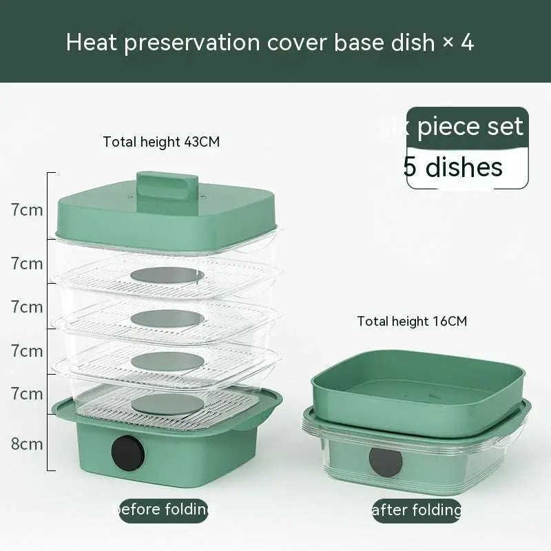 Electric Multi Layer Heat Preservation Dish Cover
