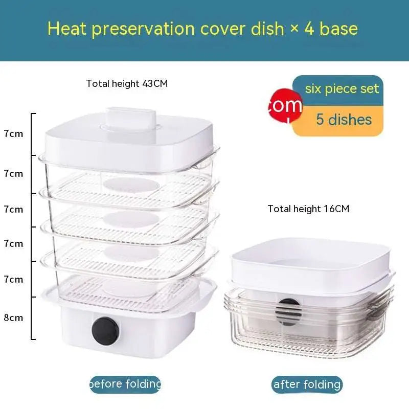 Electric Multi Layer Heat Preservation Dish Cover