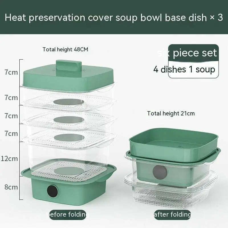 Electric Multi Layer Heat Preservation Dish Cover