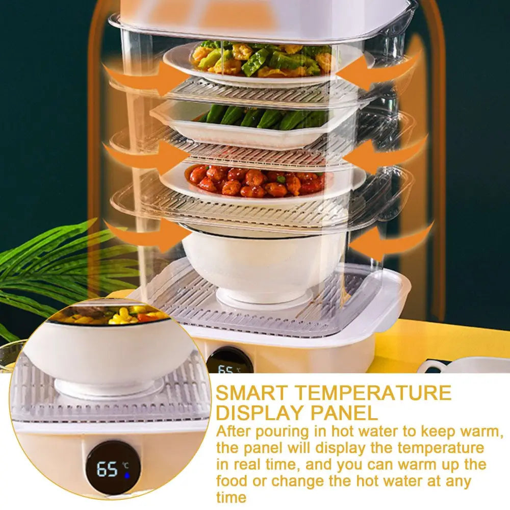 Electric Multi Layer Heat Preservation Dish Cover