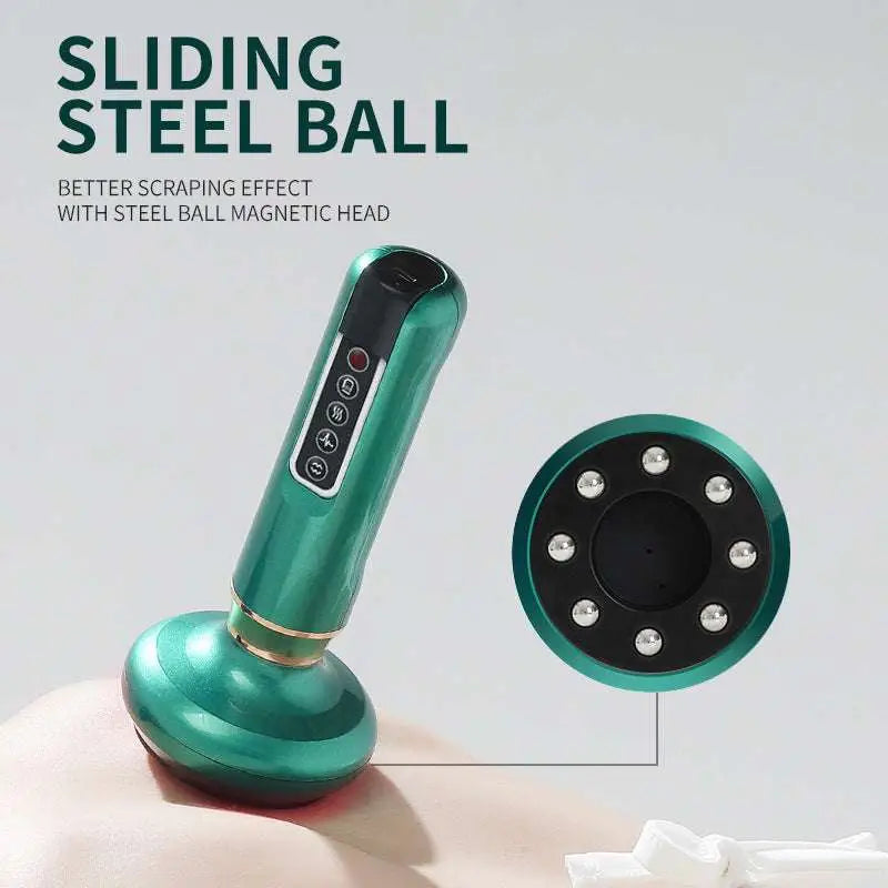 Electric Vacuum Cupping Massager and Gua Sha Device