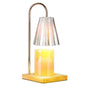 Electric Wax Melt Warmer Lamp Dimmable with 2 GU10 Bulbs 3-7in Adjustable Height 360º Rotatable