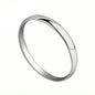 Elegant and Charming S925 Silver Wedding Band Ring