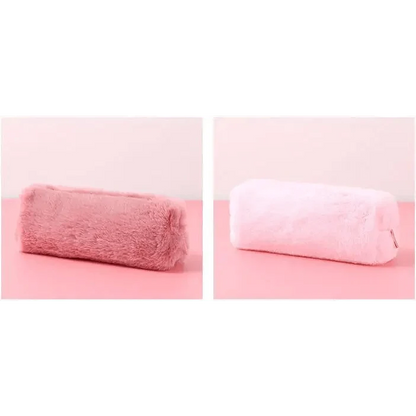 Soft Pencil Pouch For Student Durable Plush Stuffed Accessory Pencil Case For School