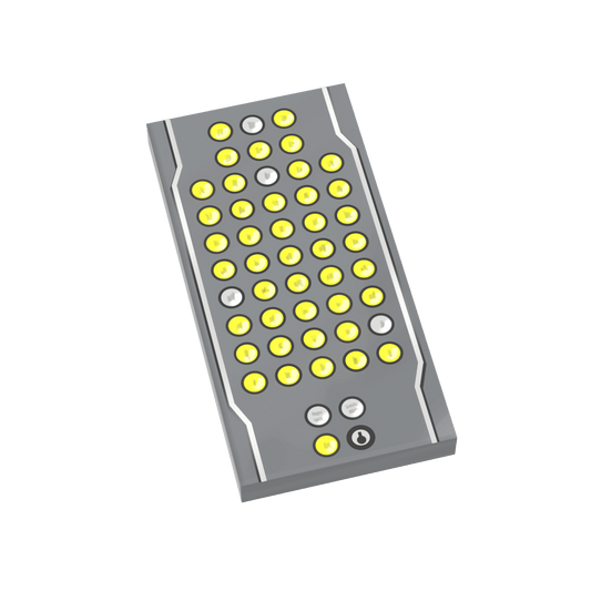 Elevator Buttons - Elf Christmas - Custom Printed - Made Using LEGO® Parts