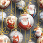 Santa Baubles Paper Lunch Napkin