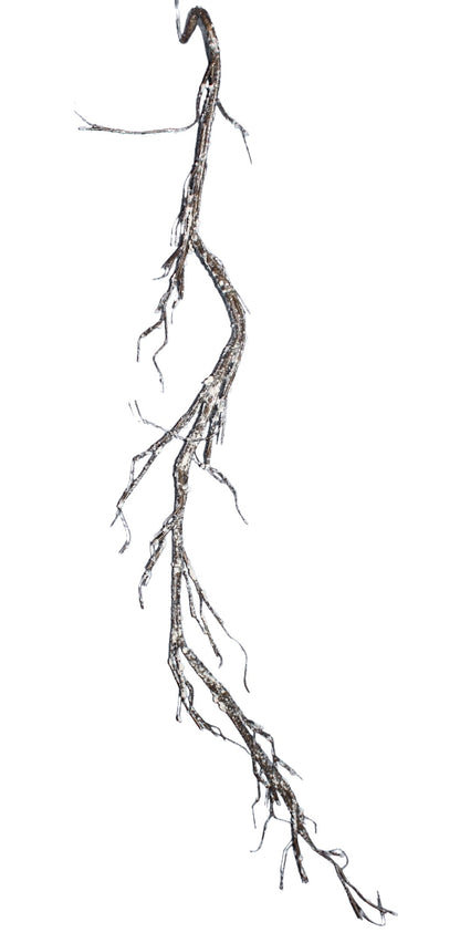 Iced Twig LED Garland With 18 Lights - 5 Foot