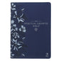 The Spiritual Growth Bible, Study Bible, NLT - New Living Translation Holy Bible, Faux Leather, Navy - Leather