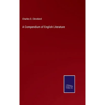 A Compendium of English Literature - Hardcover