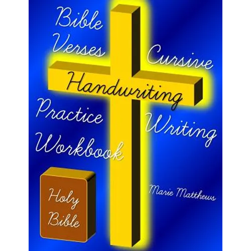 Bible Verses Cursive Handwriting Practice Writing Workbook - Paperback