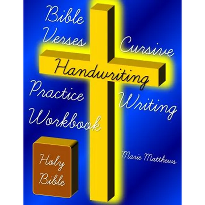 Bible Verses Cursive Handwriting Practice Writing Workbook - Paperback