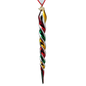 Rainbow Twister Glass Icicle -