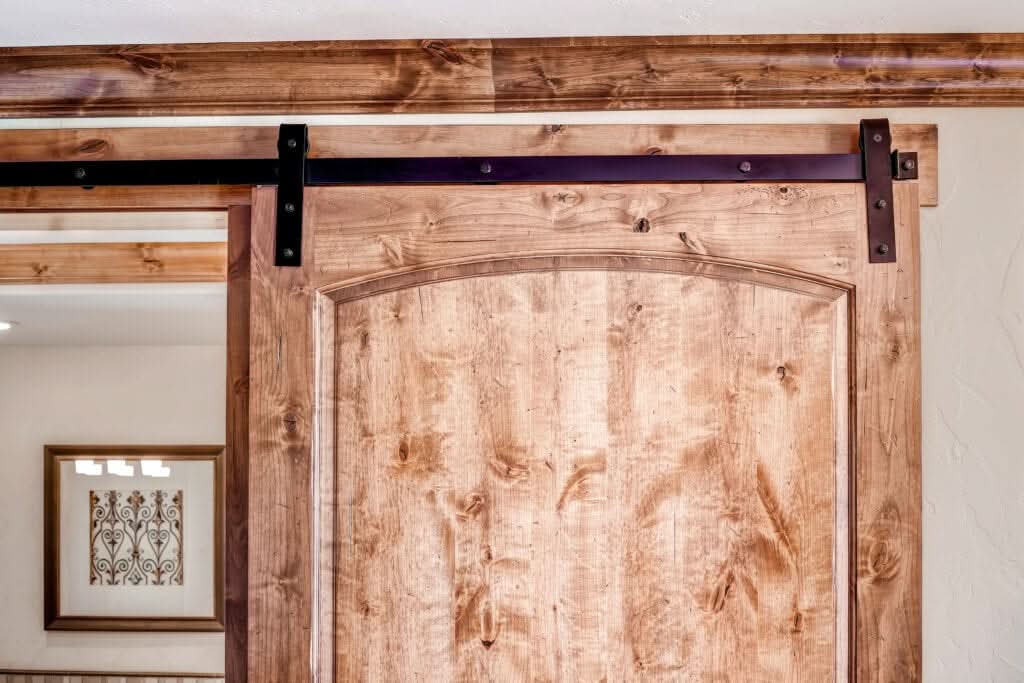 J Strap Heavy Duty Sliding Barn Door Hardware Kit