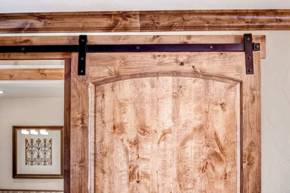 J Strap Heavy Duty Sliding Barn Door Hardware Kit