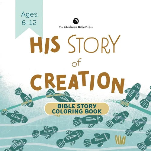 His Story of Creation Bible Story Coloring Book: Genesis One Illustrated for Kids - Paperback