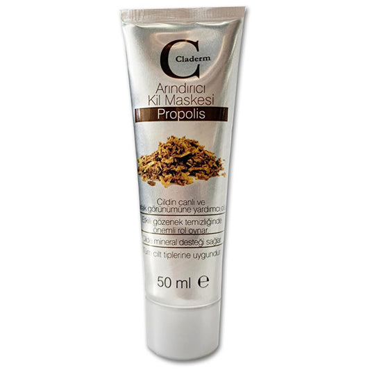 Claderm Propolis Clay Mask - Natural Skincare for Nourished & Hydrated Skin