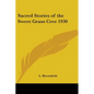 Sacred Stories of the Sweet Grass Cree 1930 - Paperback