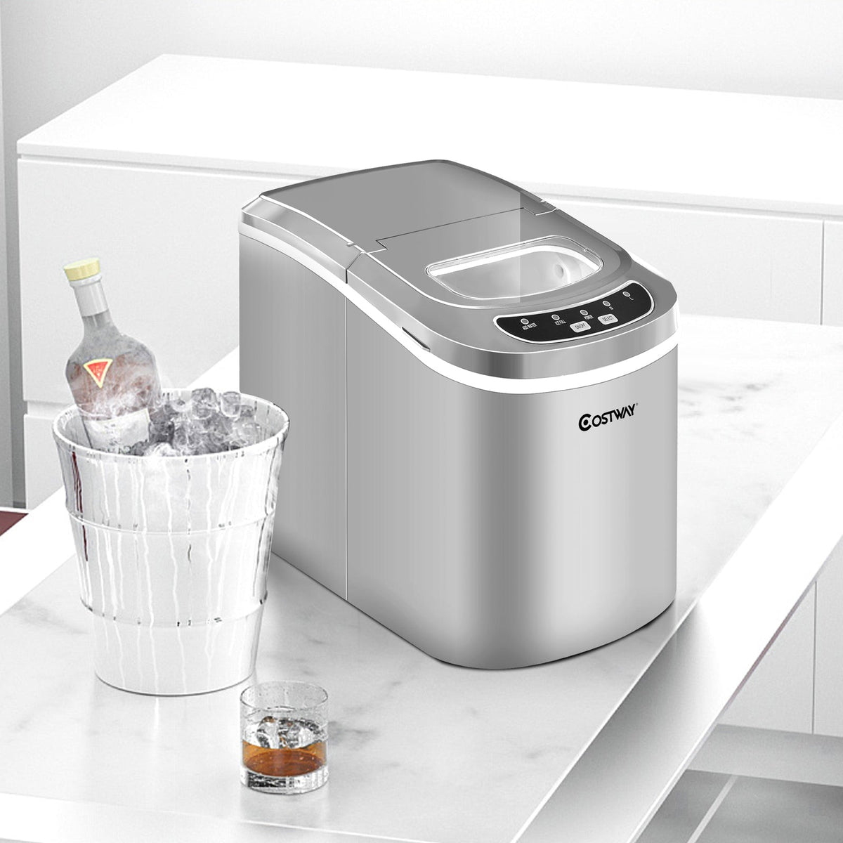 Mini Portable Compact Electric Ice Maker Machine