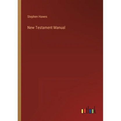 New Testament Manual - Paperback