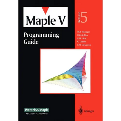 Maple V Programming Guide: For Release 5 - Paperback