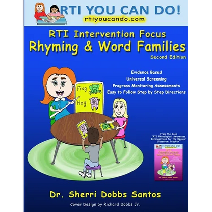 RTI Intervention Focus: Rhyming and Word Families - Paperback